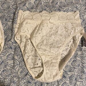Lace Floral Cream Panties